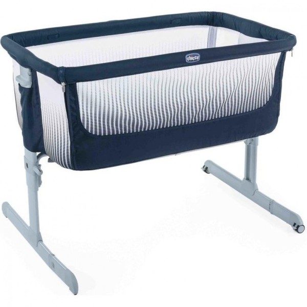 Кроватка детская CHICCO NEXT2ME AIR, INDIA INK 05079620390000